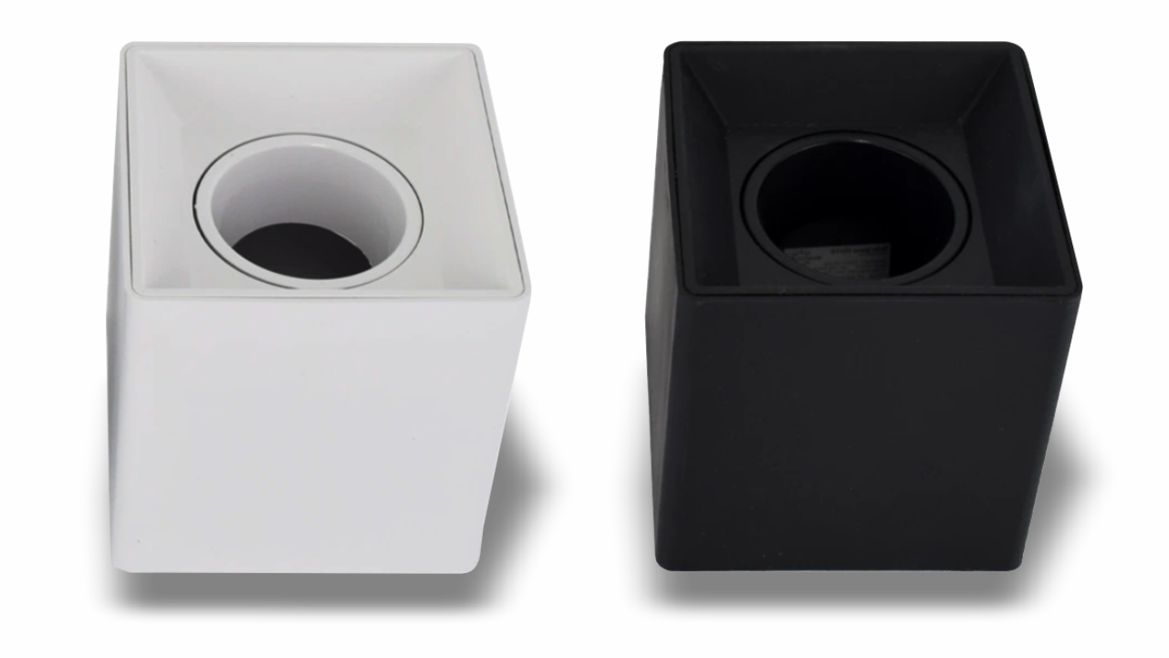 Sobreponer Cubo blanca y negra